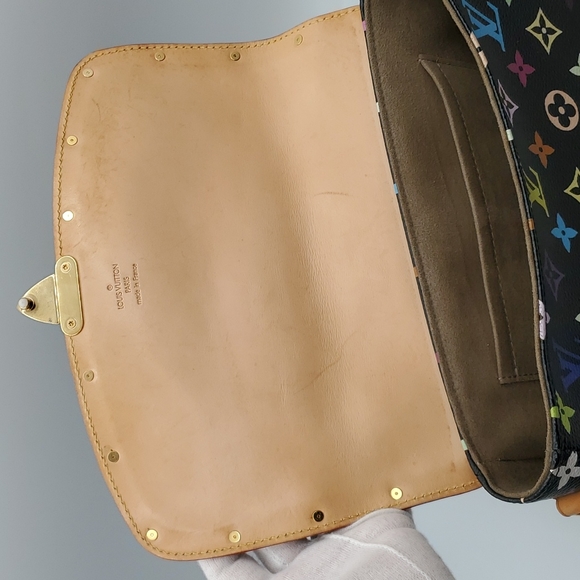 🎀 SOLD 🎀 Louis Vuitton Multicolor Sologne Black - Picture 8 of 17